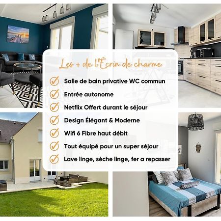 Chambre Songe Dans Maison Au Calme Compiegne Luaran gambar