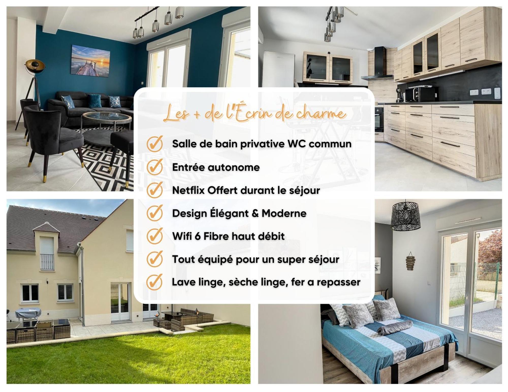 Chambre Songe Dans Maison Au Calme Compiegne Luaran gambar
